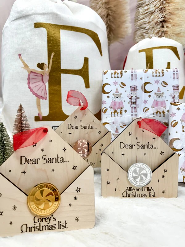 Dear Santa... Christmas List Envelope