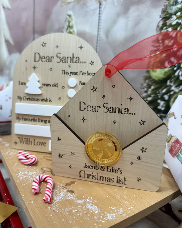 Dear Santa... Christmas List Envelope