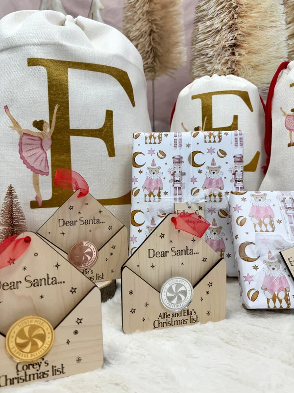Dear Santa... Christmas List Envelope