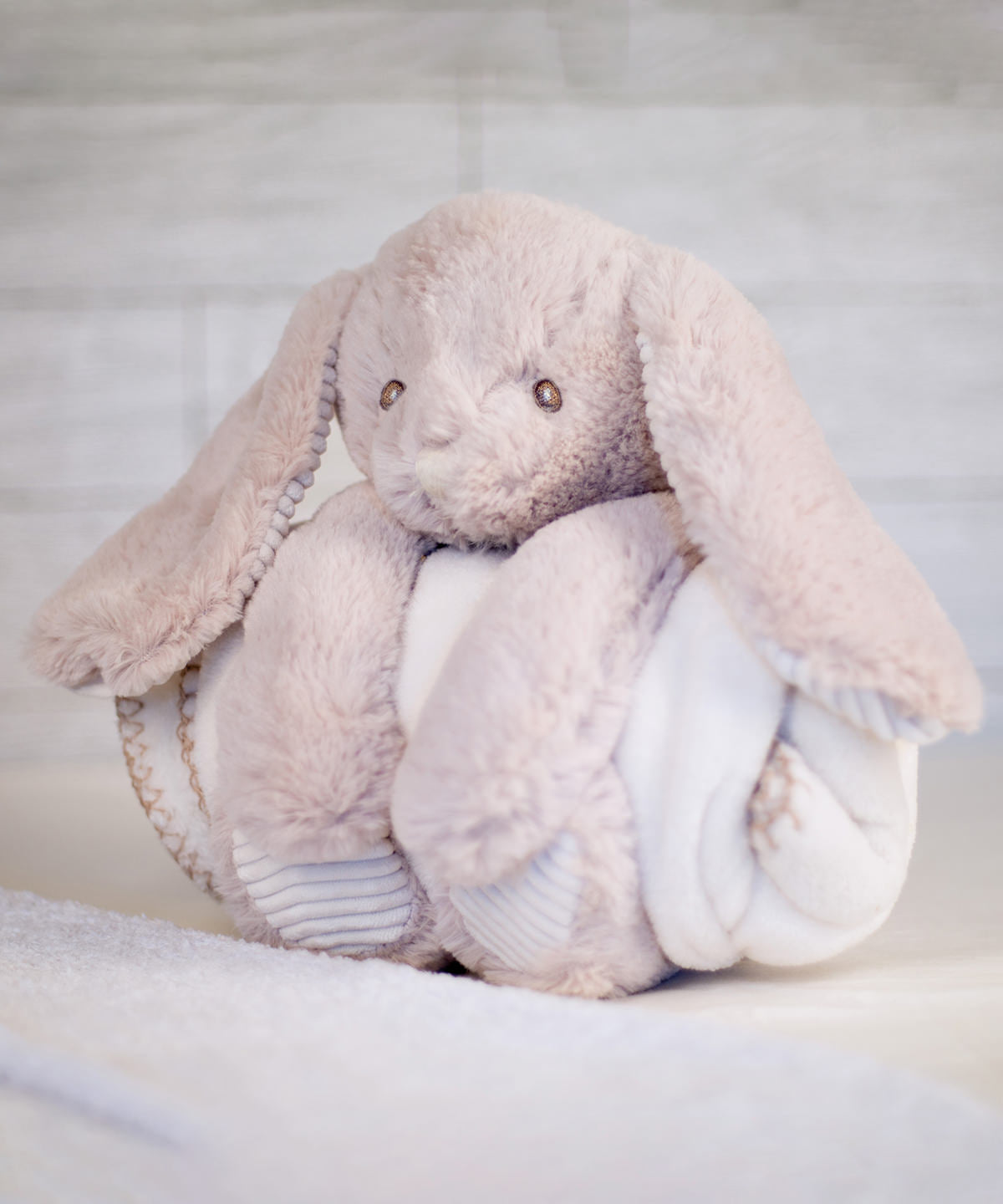 Personalised Rabbit with Blanket
