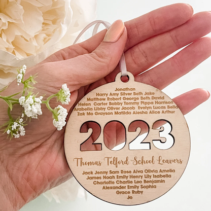 School Leavers Gift, Class Of 2023 Graduation, Year 6 or Year 11 Personalised Keepsake Gift,