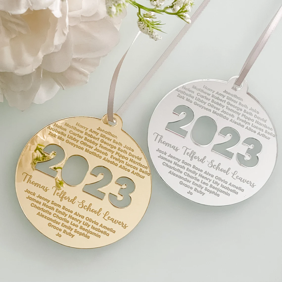 School Leavers Gift, Class Of 2023 Graduation, Year 6 or Year 11 Personalised Keepsake Gift,