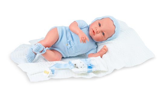 Marina & Pau 45cm REBORN LUKA BOXED Soft Body Doll