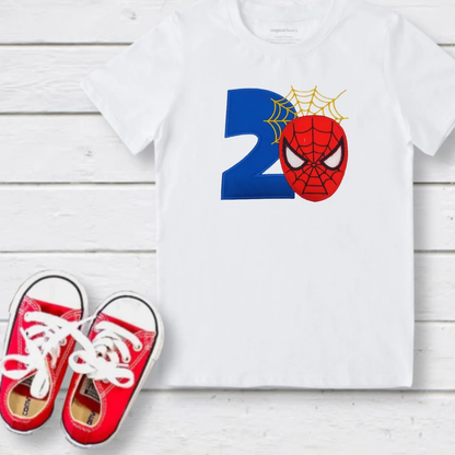 Spiderman Birthday tshirt