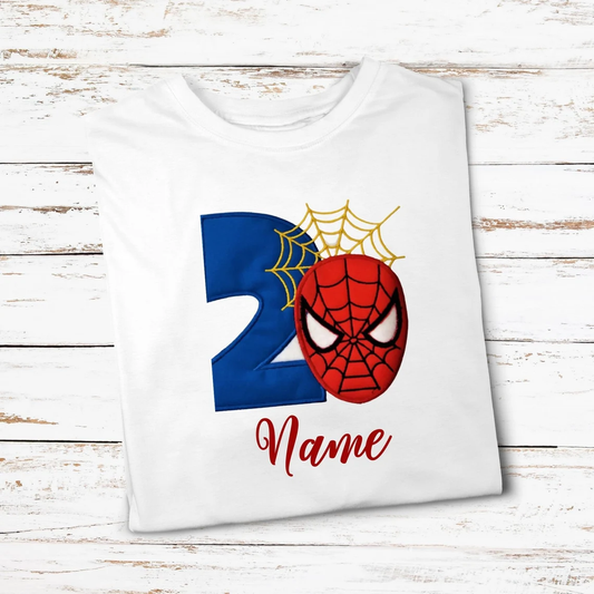 Spiderman Birthday tshirt