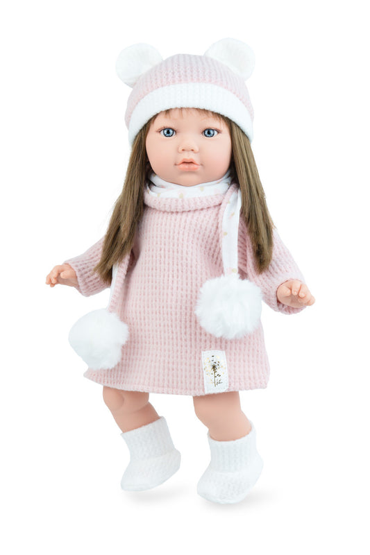 Marina & Pau 45cm Cosy Winter Outfit - Alina Girl Boxed Doll
