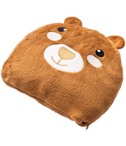 Bear Character Cushion Hooded Blanket
