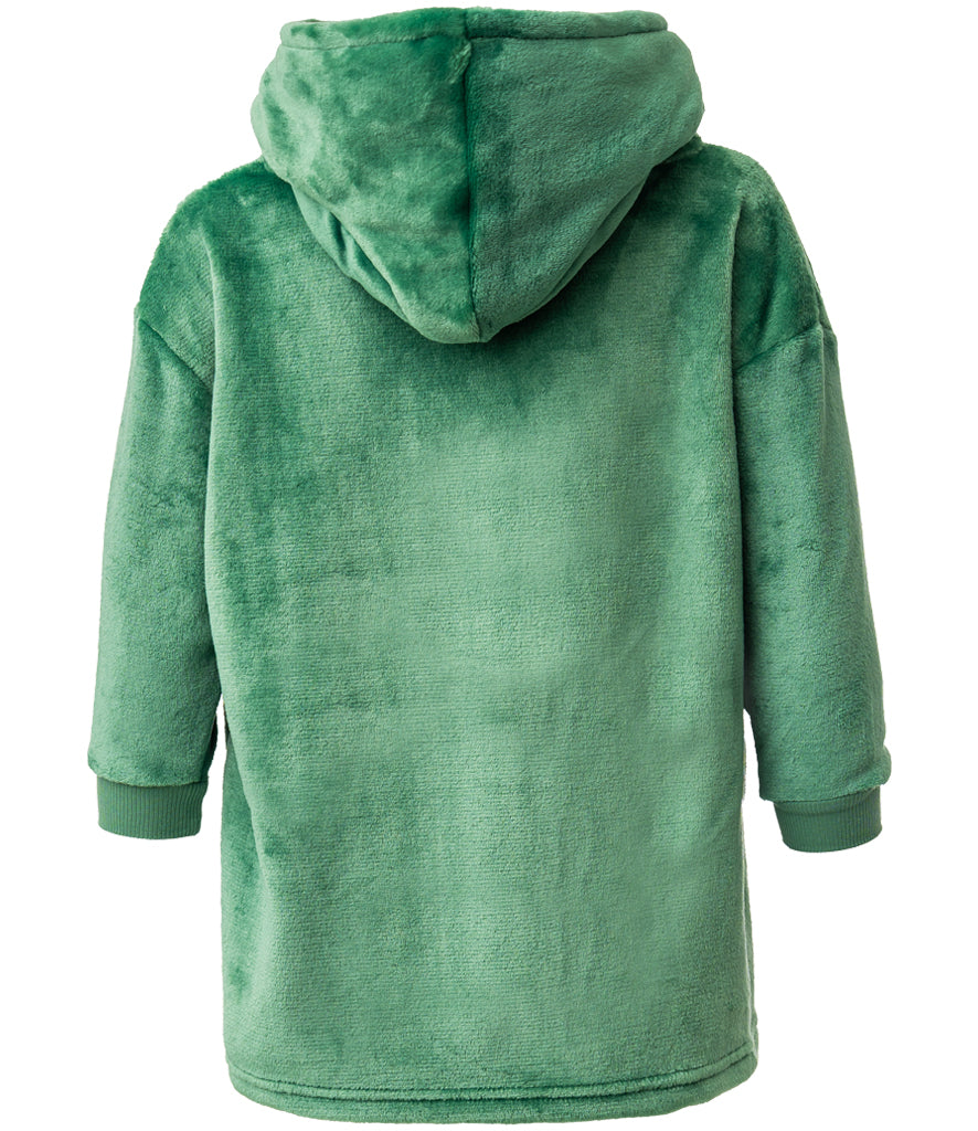 Dino Character Cushion Hooded Blanket