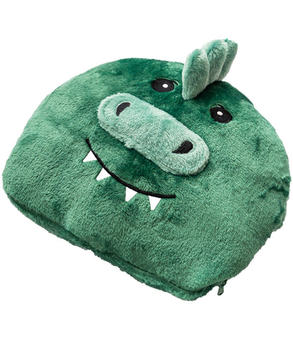 Dino Character Cushion Hooded Blanket