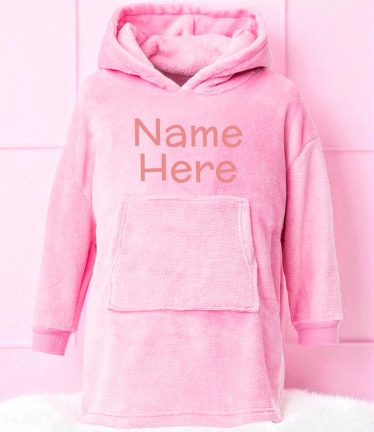 Unicorn Character Cushion Hooded Blanket