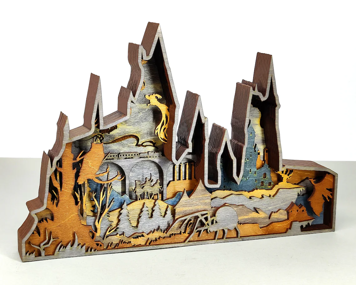 Laser Cut Harry Potter