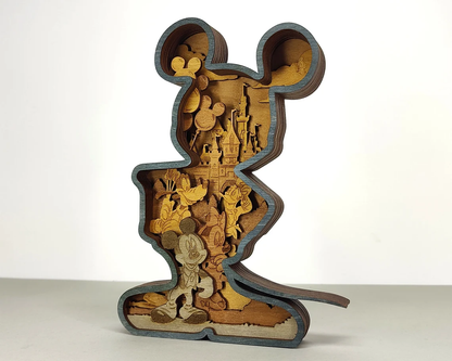 Laser Cut Mickey