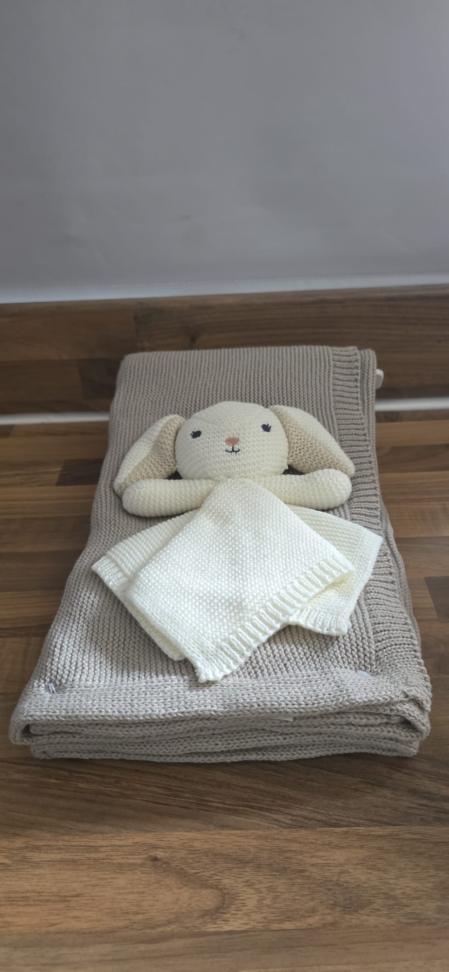 Bunny Comforter and Blanket Set