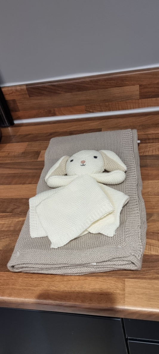 Bunny Comforter and Blanket Set - Hawkswell Designs