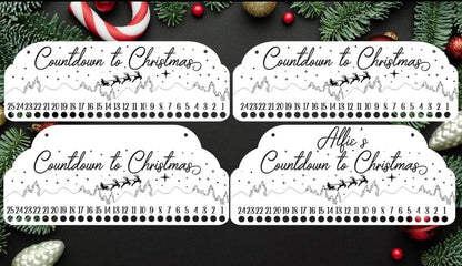 Candy Cane Countdown to Christmas - Hawkswell Designs