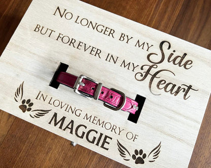 Dog Collar Memorial Box - Hawkswell Designs