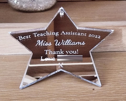 Teacher Thank You Keepsake Gift