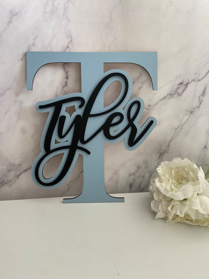 Personalised Wall Letter and Name