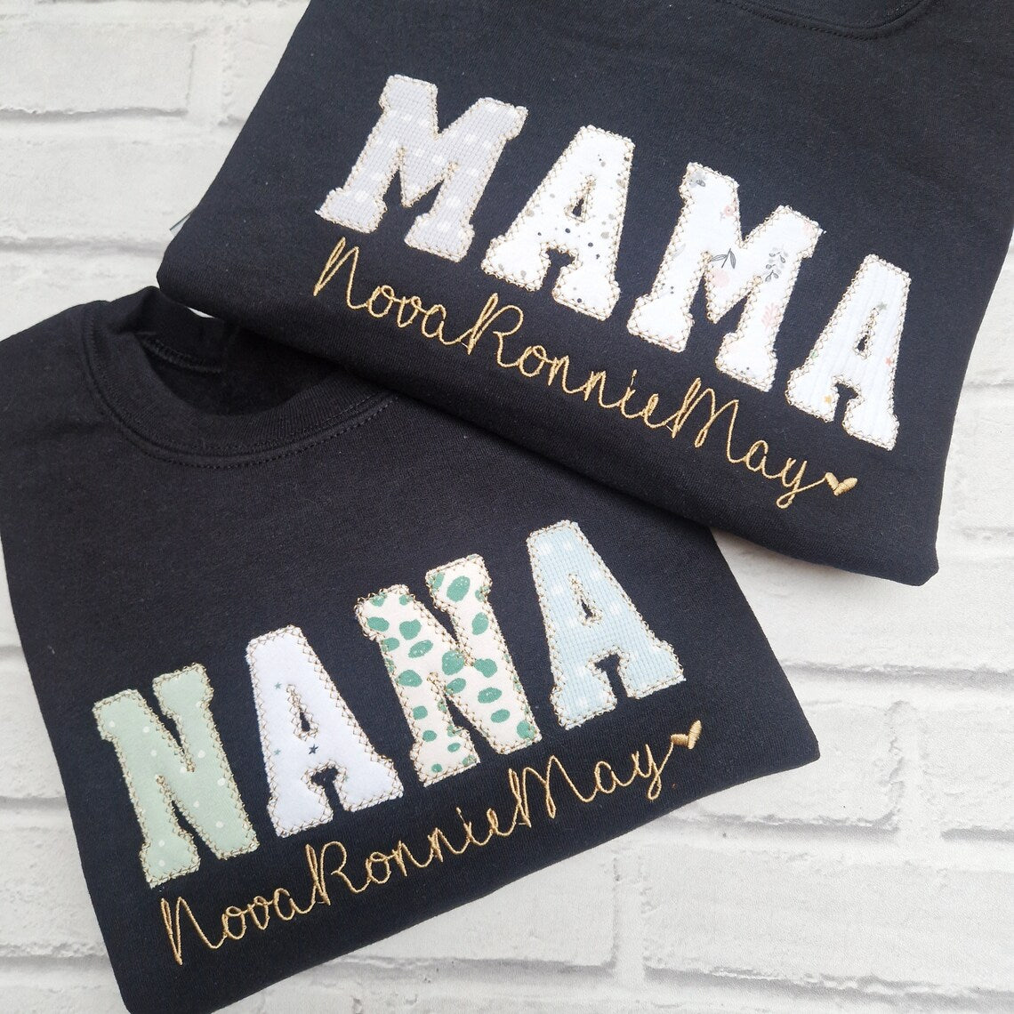 MAMA Embroidered Baby Clothes Sweatshirt