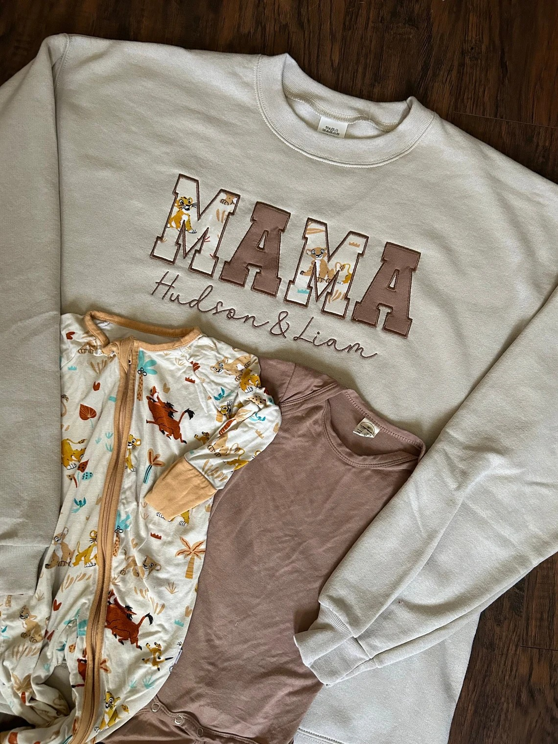 Embroidered Baby Clothes Sweatshirt