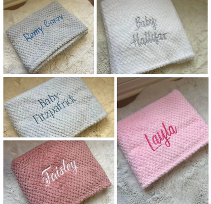 Personalised Waffle Blanket