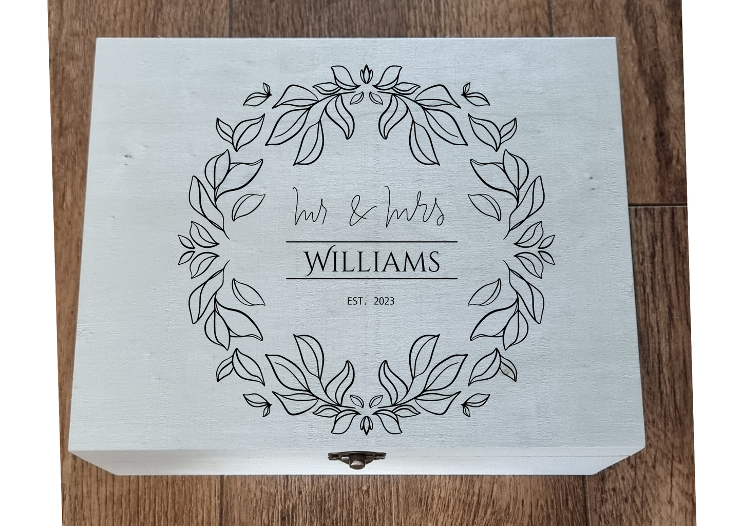 Wedding Memory Keepsake Box